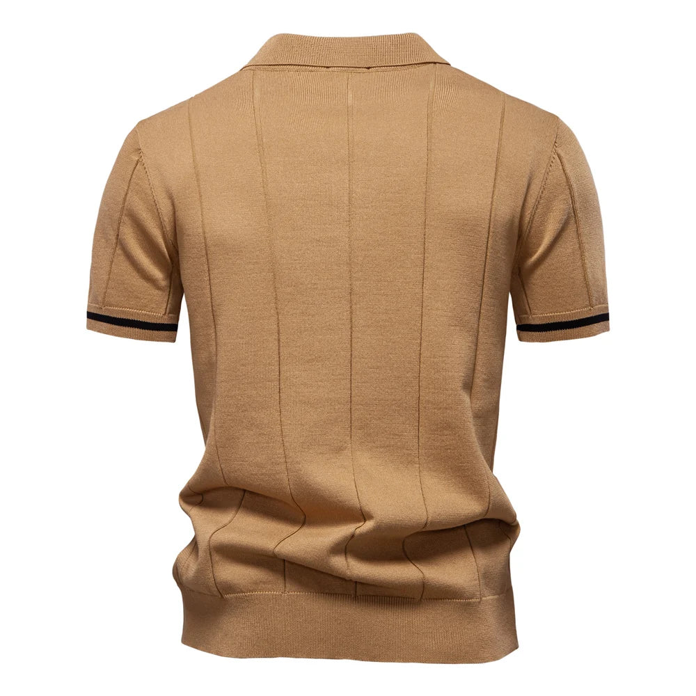 Textured Artisan Polo